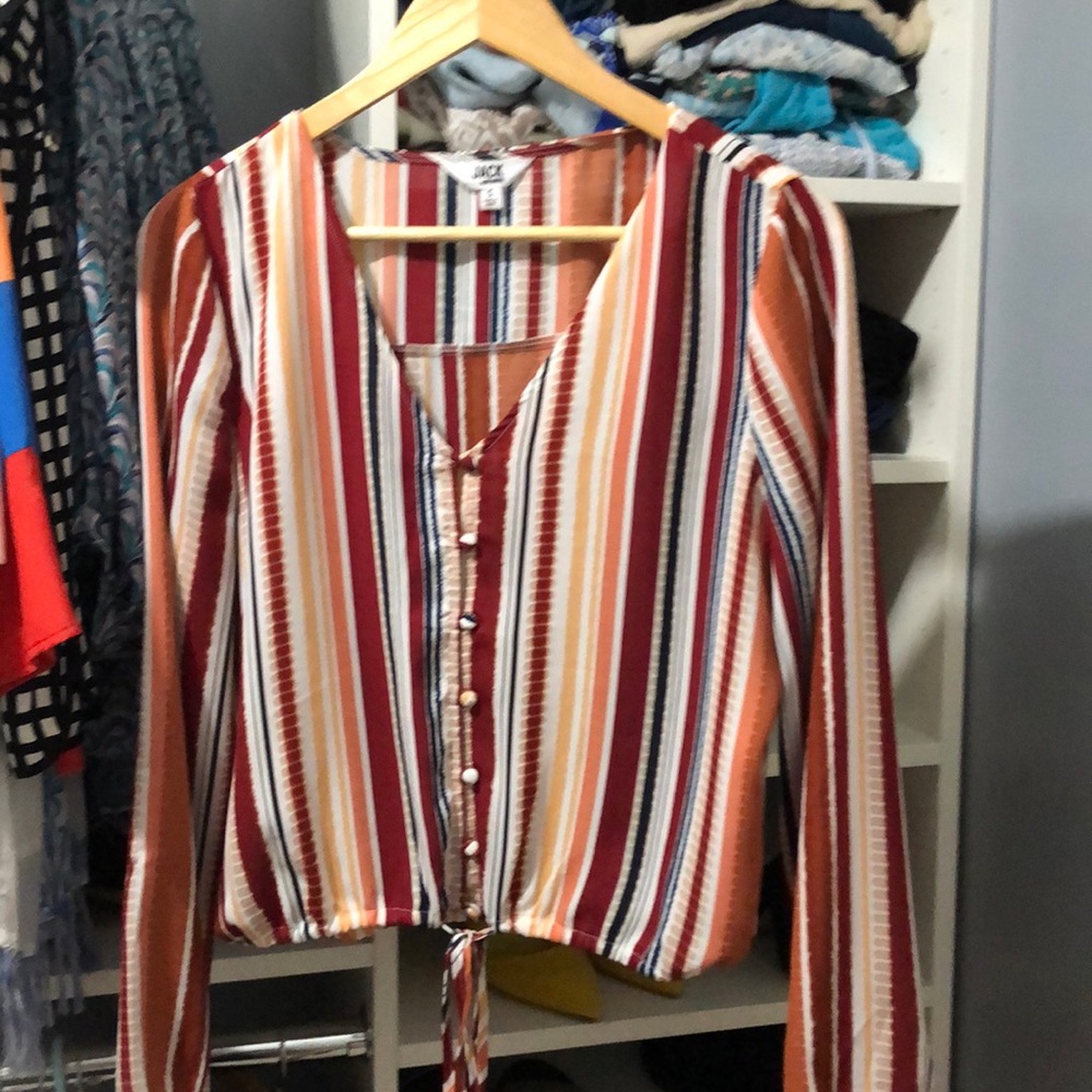 Jack by BB cropped blouse